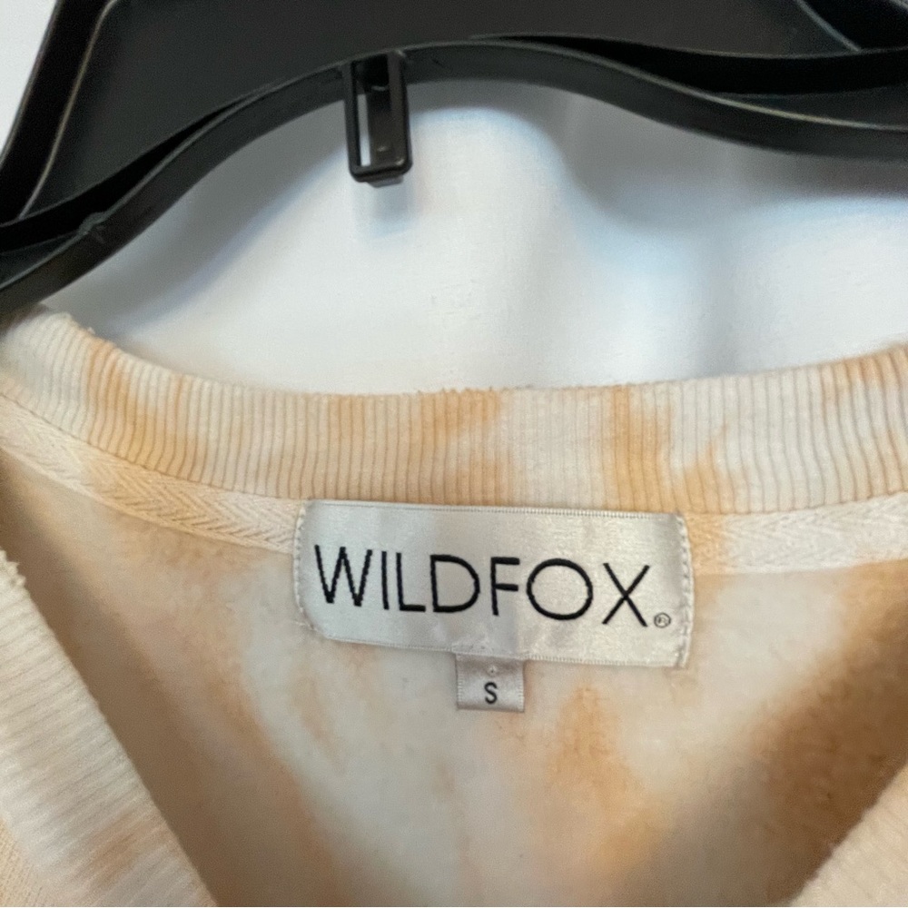 Wildfox Tan and Cream Casual Top - Picture 3 of 4